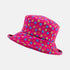 Water Resistant Spotty Packable Hat